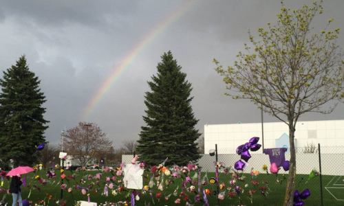 RIP Prince: A Rainbow Over Paisley Park