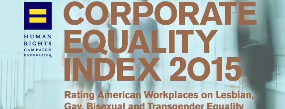 HRC CORPORATE EQUALITY INDEX 2015 Main Image