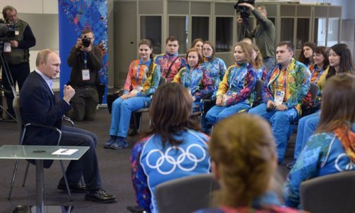 Putin Finally Speaks Out about LGBT Presence at the Sochi Olympics