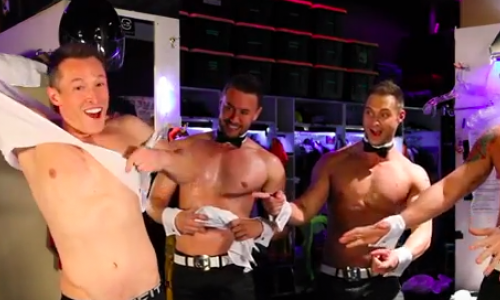 Davey Wavey Becomes a Chippendales Dancer