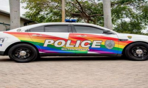 “Policing with Pride”: South Florida Police Department Paint Patrol Car in Support of LGBT Pride