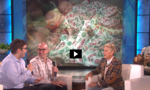 Ellen Has Gifts for Gay Dads With Triplets